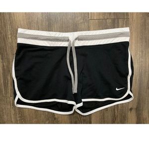 Nike Black White Athletic Dept Shorts Medium